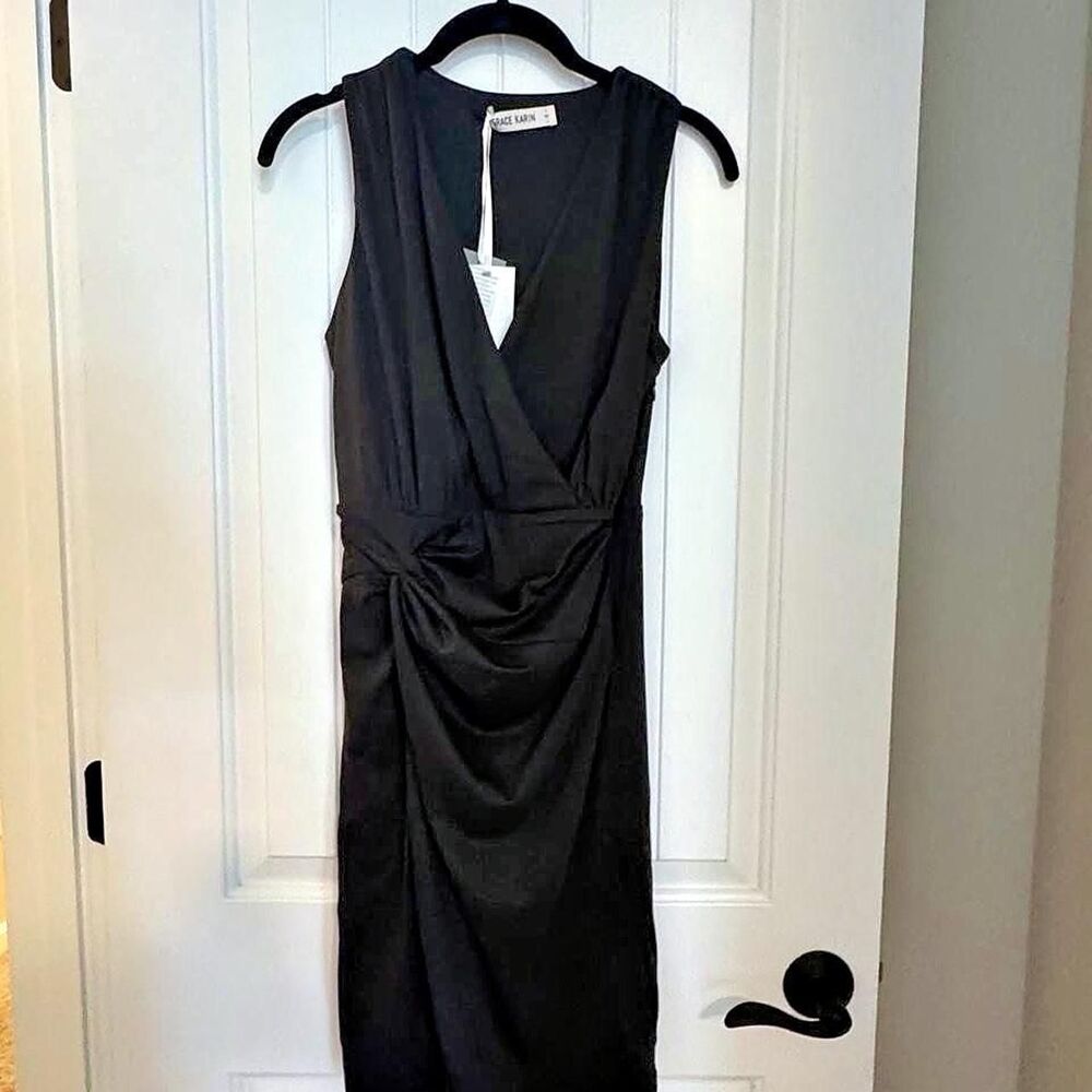 Grace-karin Women's Black Dress - Picture 5 of 8